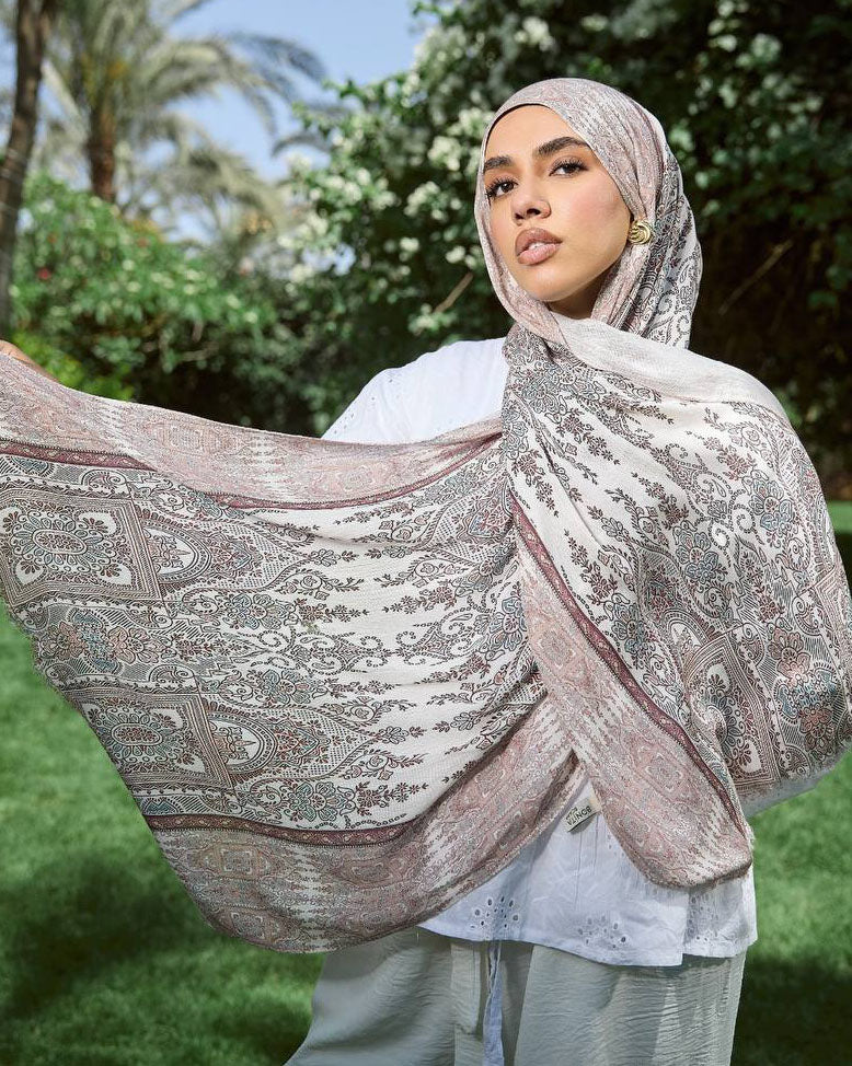 Printed Sponge Scarf Mira