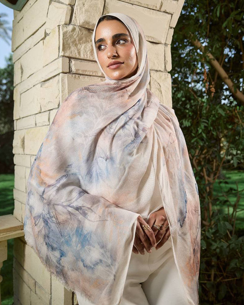 Printed Sponge Scarf Nela