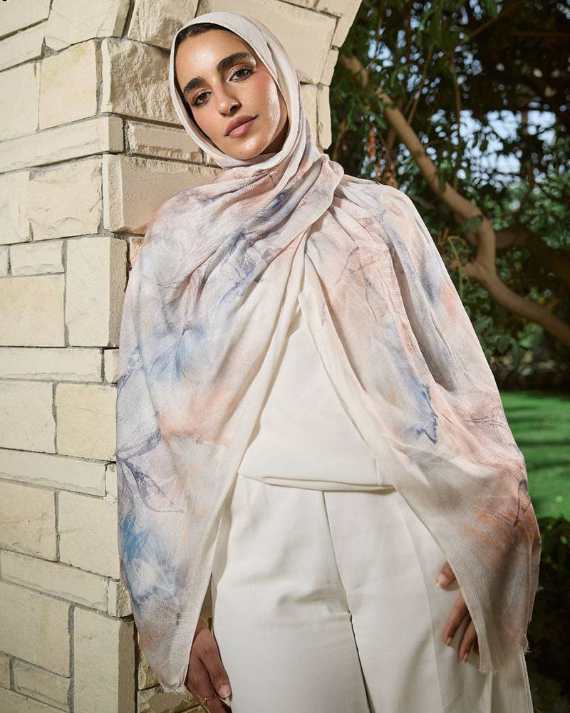 Printed Sponge Scarf Nela
