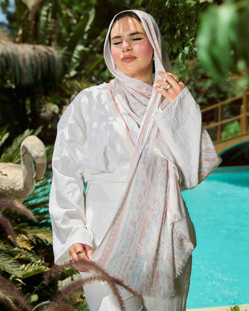 Printed Sponge Scarf Suri