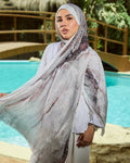 Printed Sponge Scarf Dela