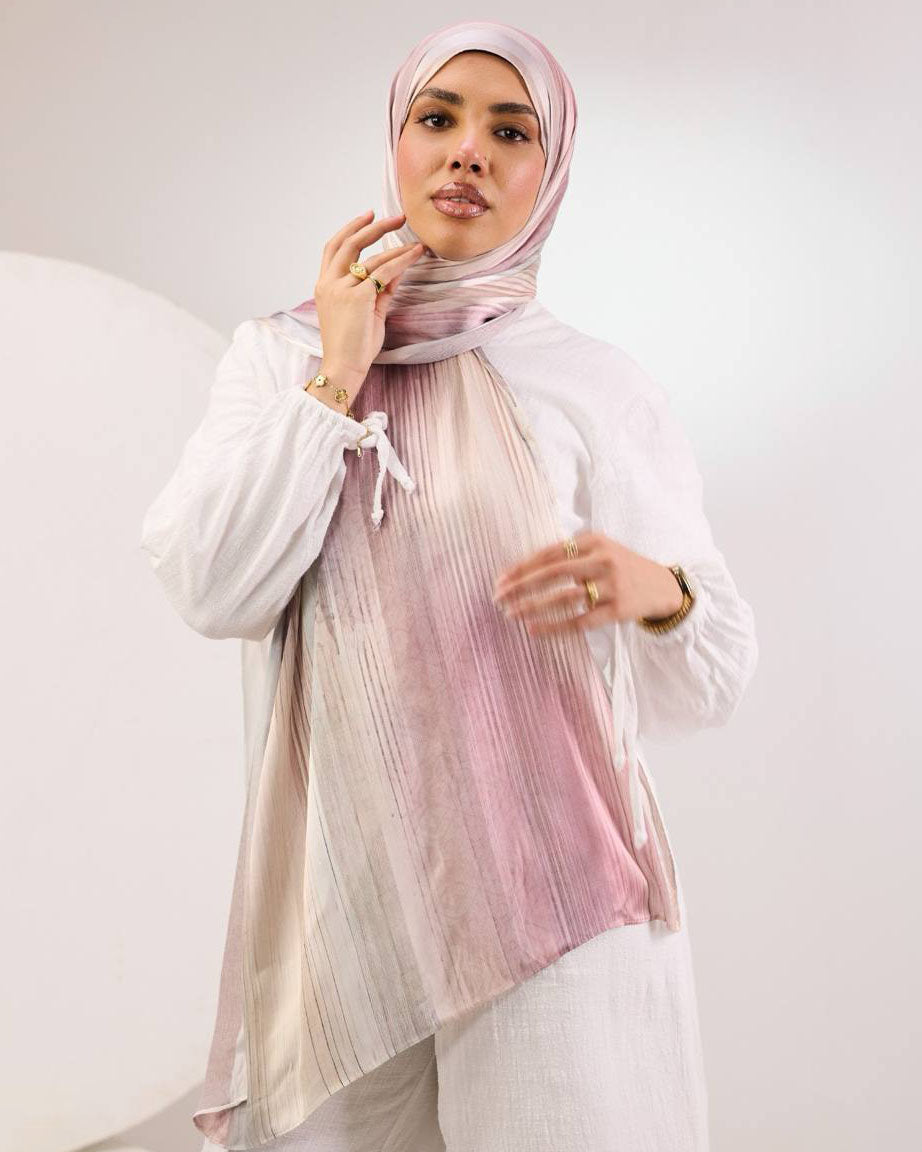 Vespera Printed Dubetta X Satin