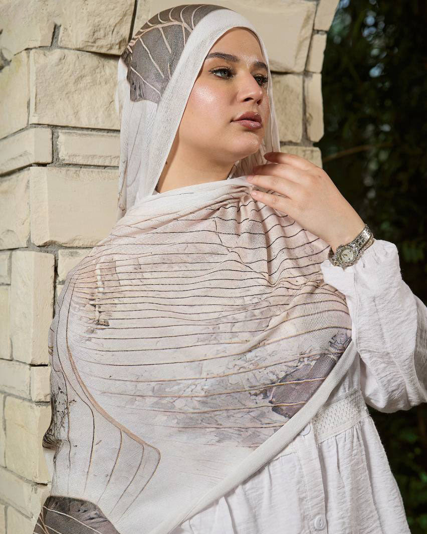 Printed Sponge Scarf Fina