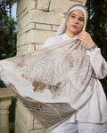 Printed Sponge Scarf Fina