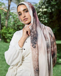 Printed Sponge Scarf Kora
