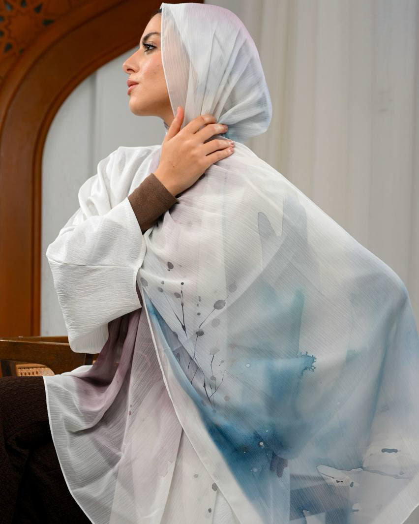 Pelyra Printed Dubetta Chiffon
