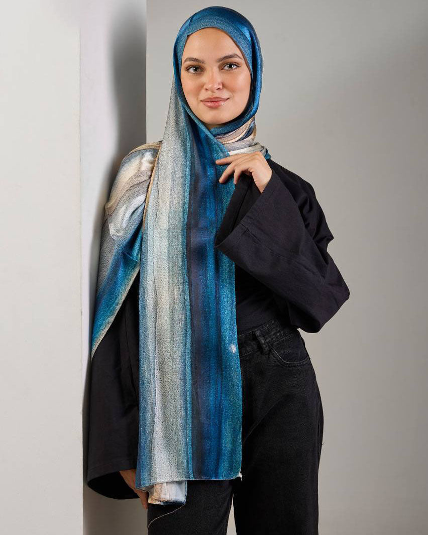 Hana Printed Dubetta X Satin