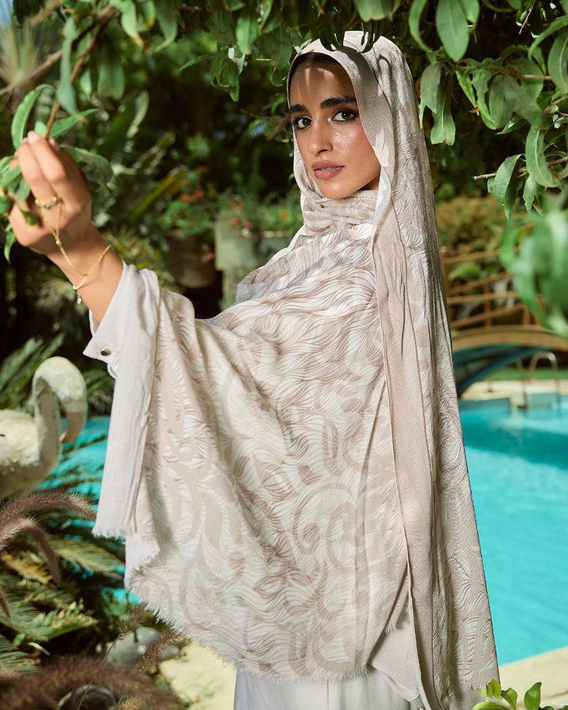 Printed Sponge Scarf Tana