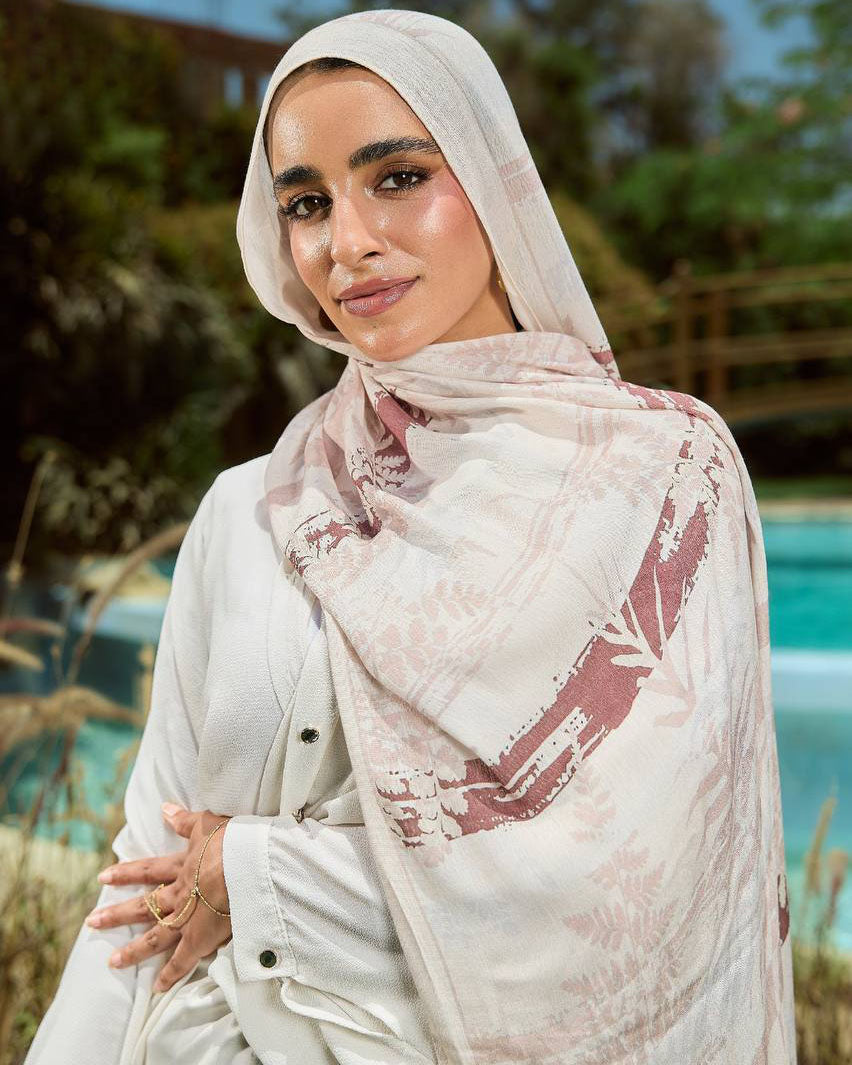 Printed Sponge Scarf Vela