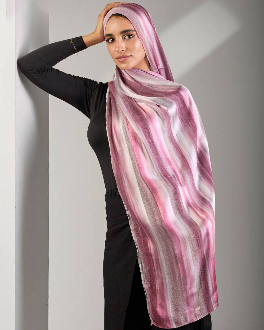 Lana Printed Dubetta X Satin