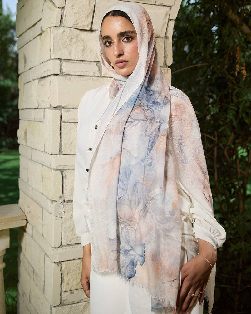 Printed Sponge Scarf Wina