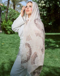 Printed Sponge Scarf Zora