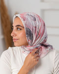 Caliah Printed Square Cotton Scarf