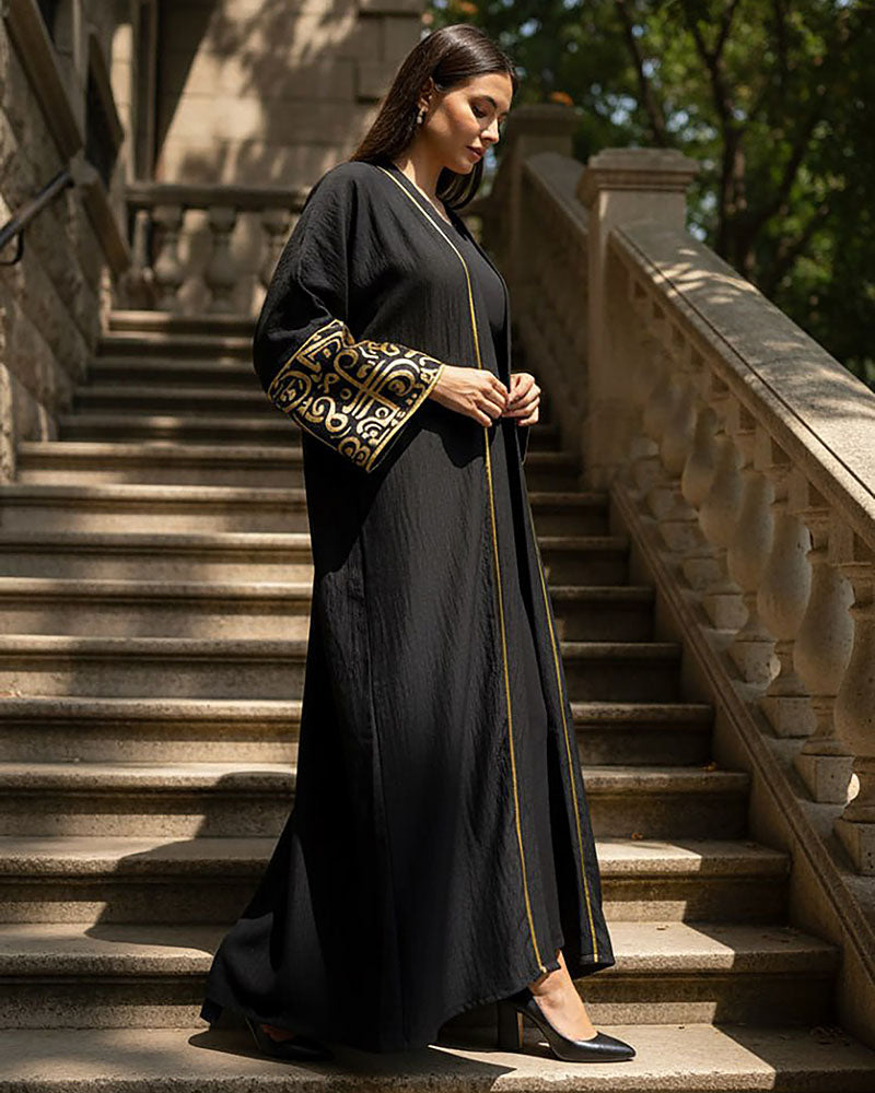 Royal Laser Linen Kaftan